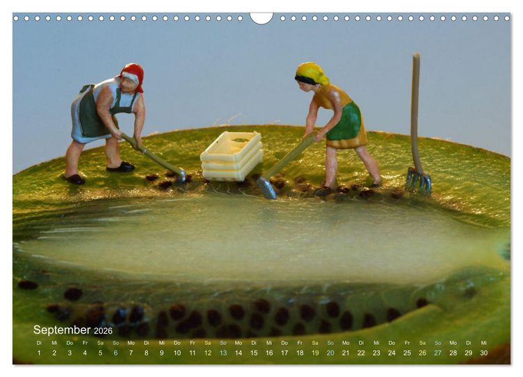 Produktbild: Das geheime Leben von Miniatur-Figuren (Wandkalender 2026 DIN A3 quer), CALVENDO Monatskalender
