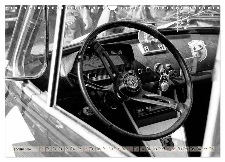 Produktbild: il Cinquecento - Details im Fokus - im Look eines legend&auml;ren Analogfilms (Wandkalender 2026 DIN A3 quer), CALVENDO Monatskalender