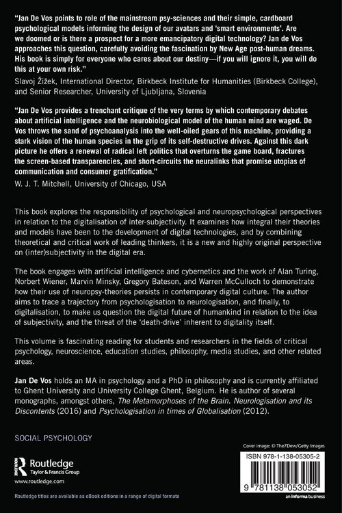 Produktbild: The Digitalisation of (Inter)Subjectivity
