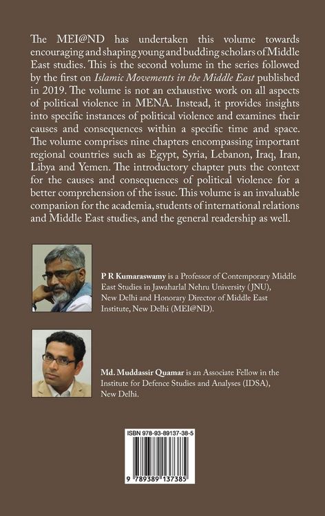 Produktbild: Political Violence in MENA