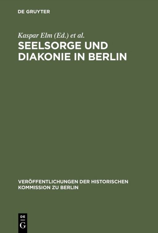 Produktbild: Seelsorge und Diakonie in Berlin