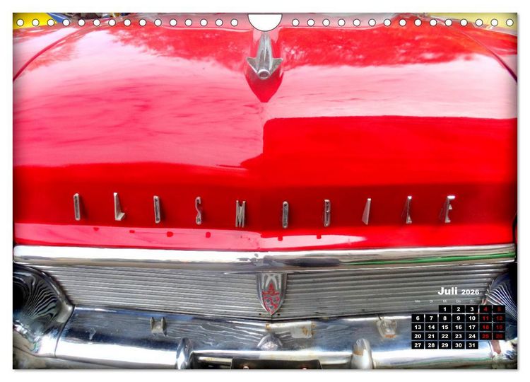 Produktbild: Der rote Star . Oldsmobile Starfire 98 (Wandkalender 2026 DIN A4 quer), CALVENDO Monatskalender