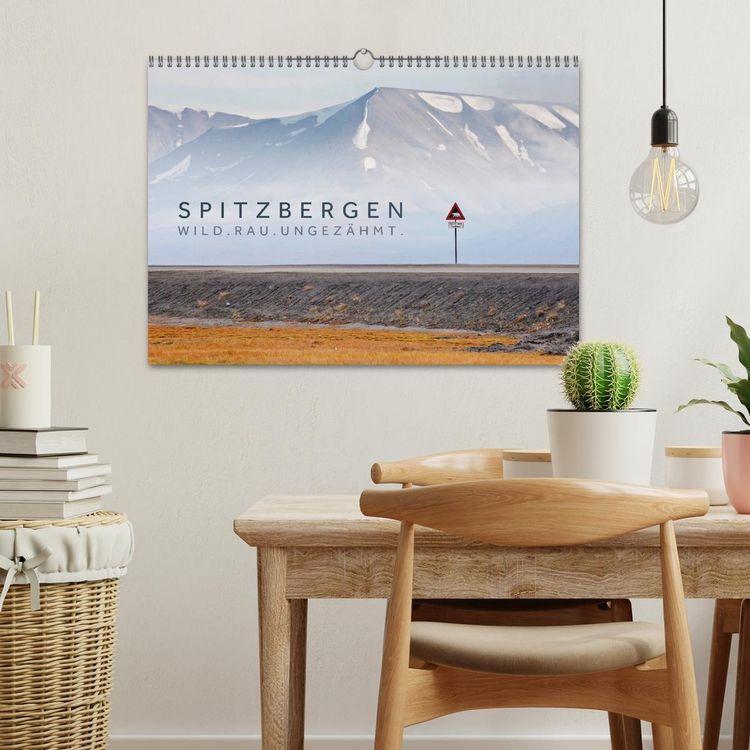 Produktbild: Spitzbergen - Wild.Rau.Ungez&auml;hmt. (Wandkalender 2026 DIN A3 quer), CALVENDO Monatskalender