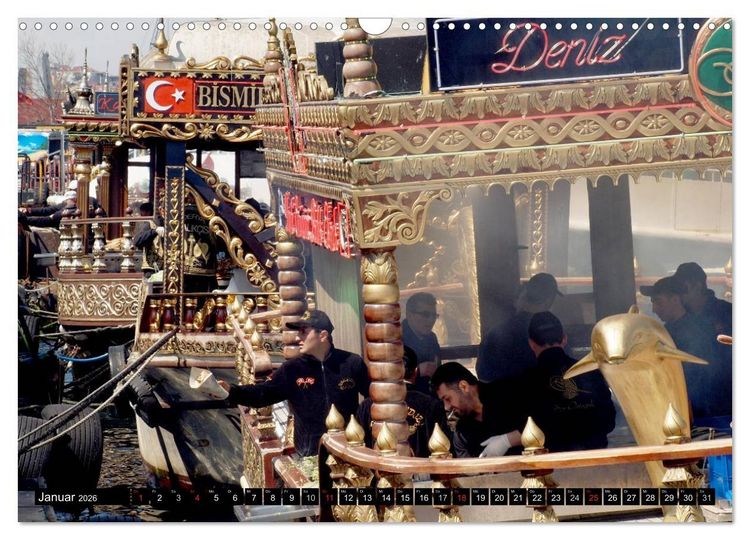 Produktbild: Istanbul - Konstantinopel - Byzanz (Wandkalender 2026 DIN A3 quer), CALVENDO Monatskalender