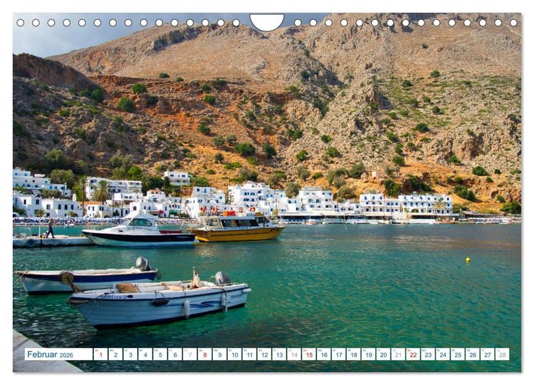Produktbild: Kreta, der sch&ouml;ne S&uuml;den (Wandkalender 2026 DIN A4 quer), CALVENDO Monatskalender