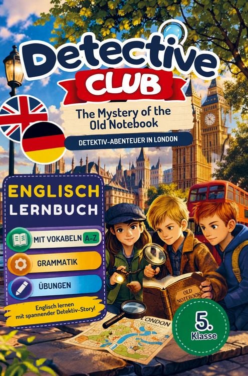 Produktbild: Detective Club - The Mystery of the Old Notebook