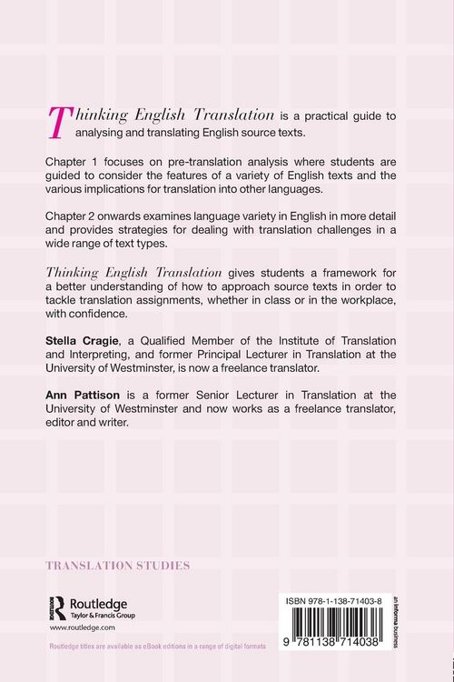 Produktbild: Thinking English Translation