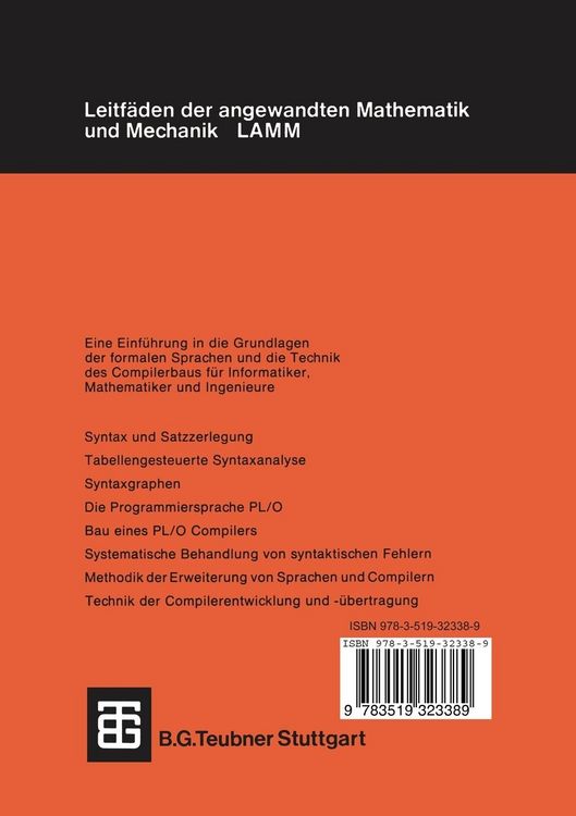 Produktbild: Compilerbau