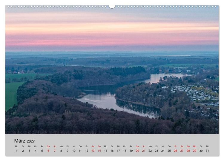 Produktbild: Biosph&auml;renreservat Schaalsee (hochwertiger Premium Wandkalender 2027 DIN A2 quer), Kunstdruck in Hochglanz