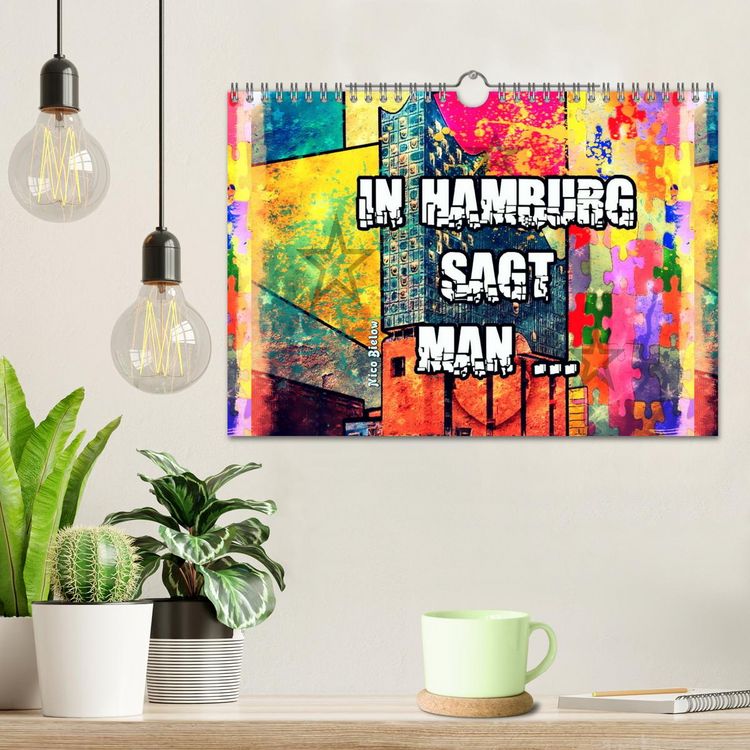 Produktbild: In Hamburg sagt man ... (Wandkalender 2026 DIN A4 quer), CALVENDO Monatskalender