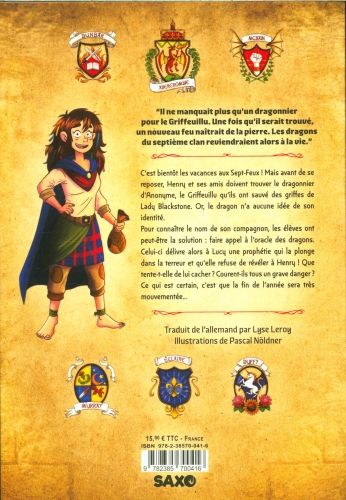 Produktbild: L'&eacute;cole secr&egrave;te des dragons