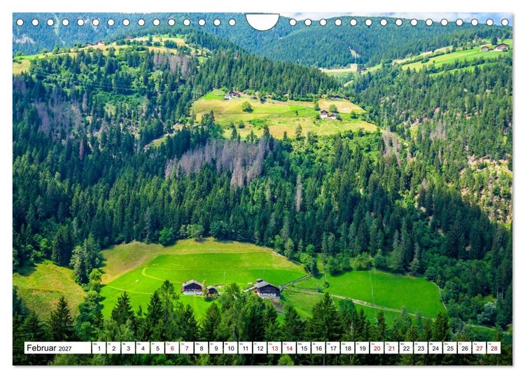 Produktbild: S&uuml;dtirol, das Ultental Traumhafte Landschaften (Wandkalender 2027 DIN A4 quer), CALVENDO Monatskalender