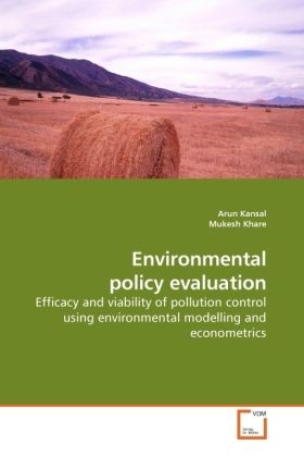 Produktbild: Kansal, A: Environmental policy evaluation