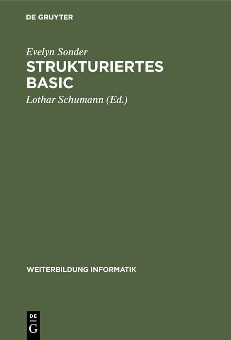 Produktbild: Strukturiertes BASIC