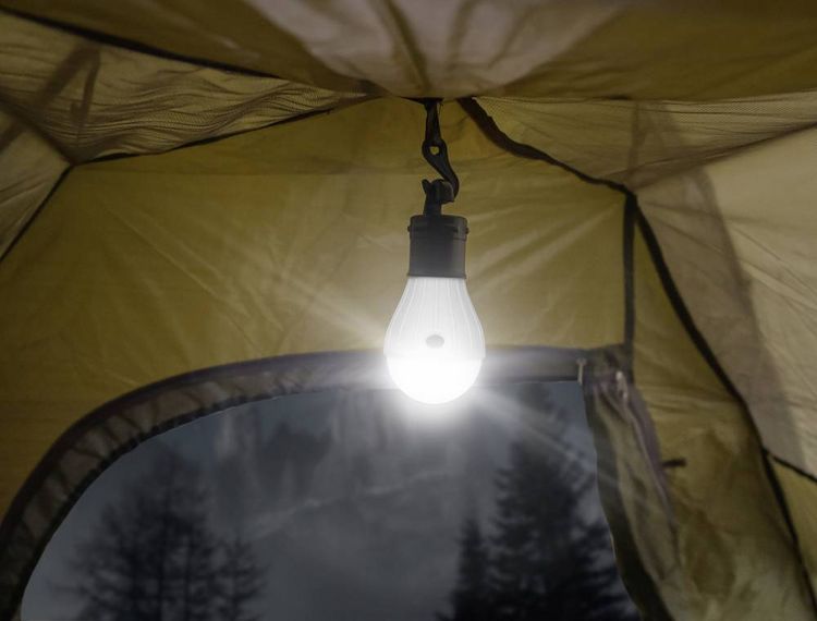 Produktbild: Calima 46058 LED Camping-Leuchte 20lm batteriebetrieben 76g Wei&szlig;, Schwarz
