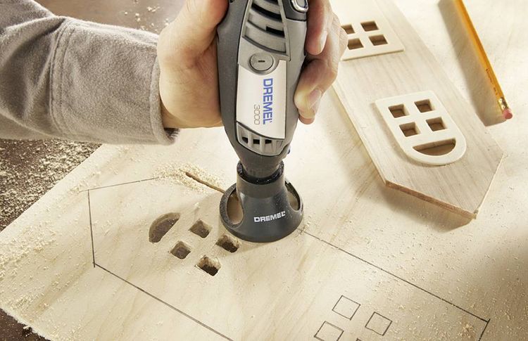 Produktbild: Dremel 26150565JB 565 Multifunktionswerkzeug-Zubeh&ouml;r-Set, Schneidmesser, Adapter 1St.