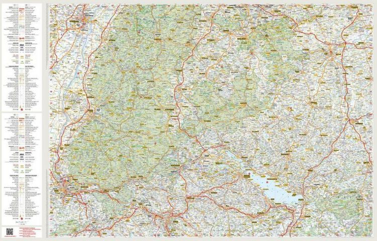 Produktbild: MARCO POLO Reisekarte Deutschland 11 Baden-W&uuml;rttemberg 1:225.000
