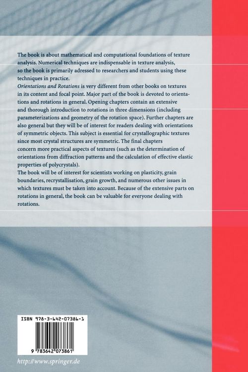 Produktbild: Orientations and Rotations