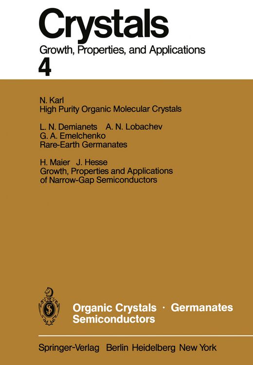Produktbild: Organic Crystals Germanates Semiconductors