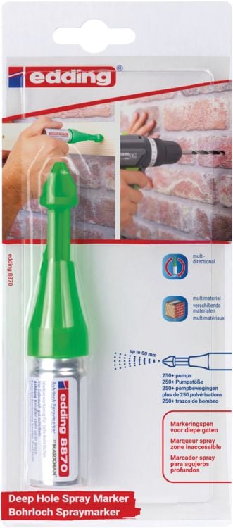 Produktbild: EDDING&reg; Bohrloch Spraymarker 8870 by MARXMAN, neongr&uuml;n