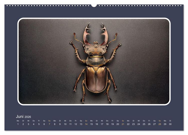 Produktbild: Roboterinsekten (Wandkalender 2026 DIN A2 quer), CALVENDO Monatskalender