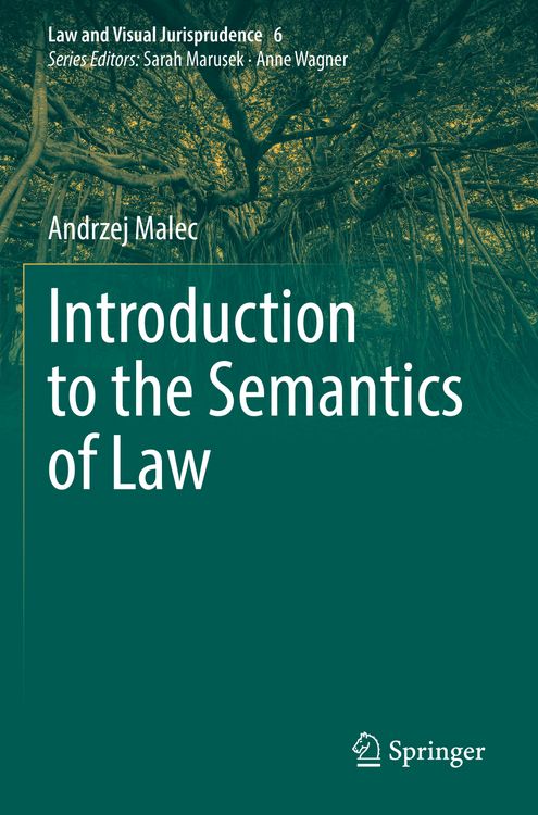 Produktbild: Introduction to the Semantics of Law