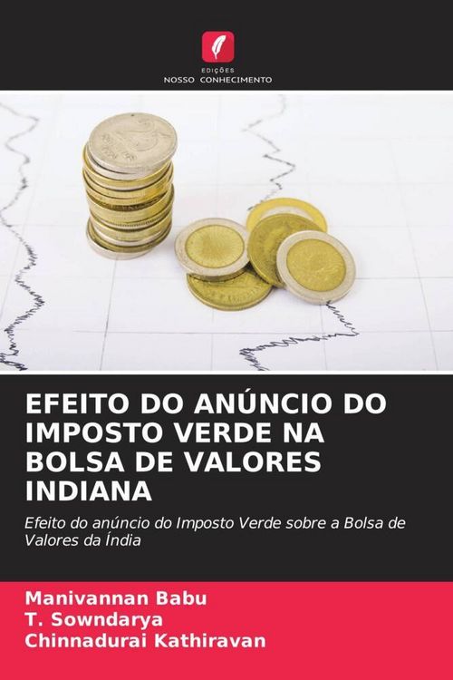 Produktbild: Efeito Do An&uacute;ncio Do Imposto Verde Na Bolsa De Valores Indiana