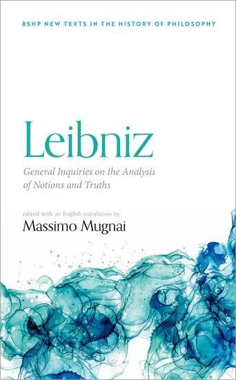 Produktbild: Leibniz: General Inquiries on the Analysis of Notions and Truths