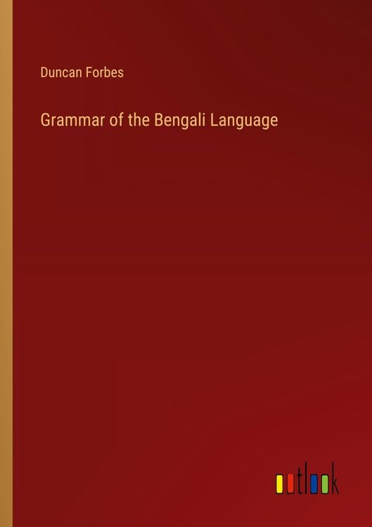 Produktbild: Grammar of the Bengali Language