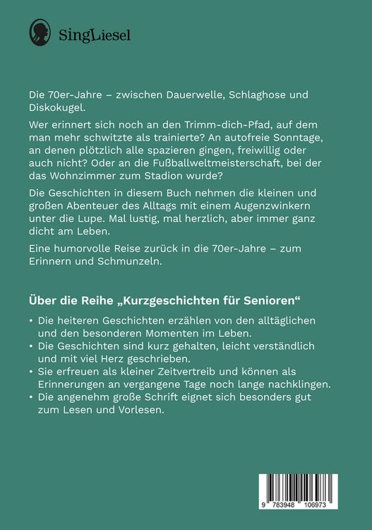 Produktbild: Geschichten aus den 70ern