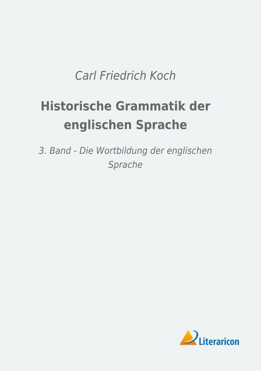 Produktbild: Historische Grammatik der englischen Sprache