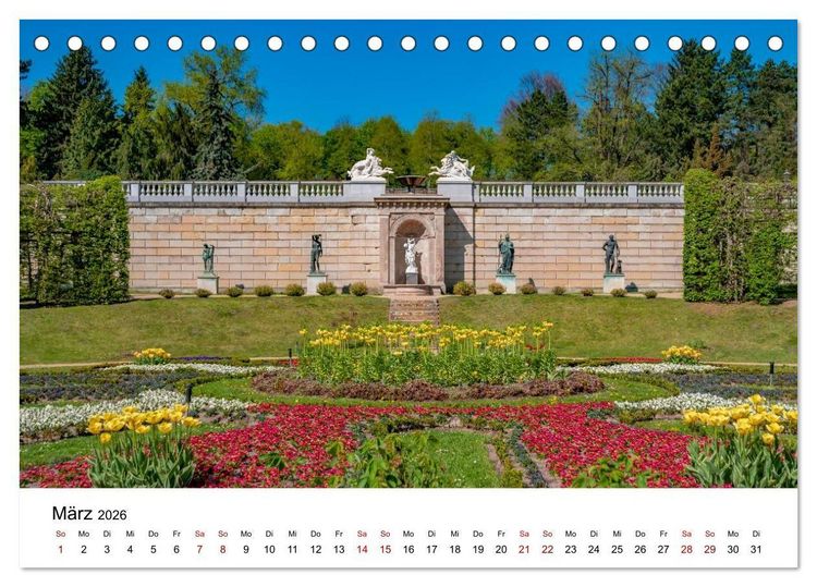 Produktbild: Potsdam - Ein Spaziergang Durch Zeitlose Eleganz (Tischkalender 2026 DIN A5 quer), CALVENDO Monatskalender