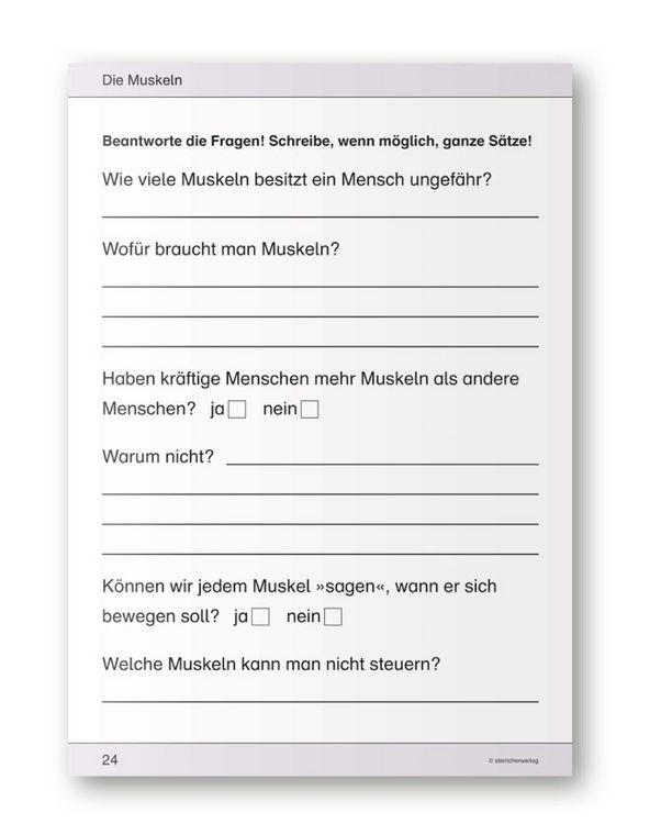 Produktbild: Ich kenne meinen K&ouml;rper - 3 Arbeitshefte im Set