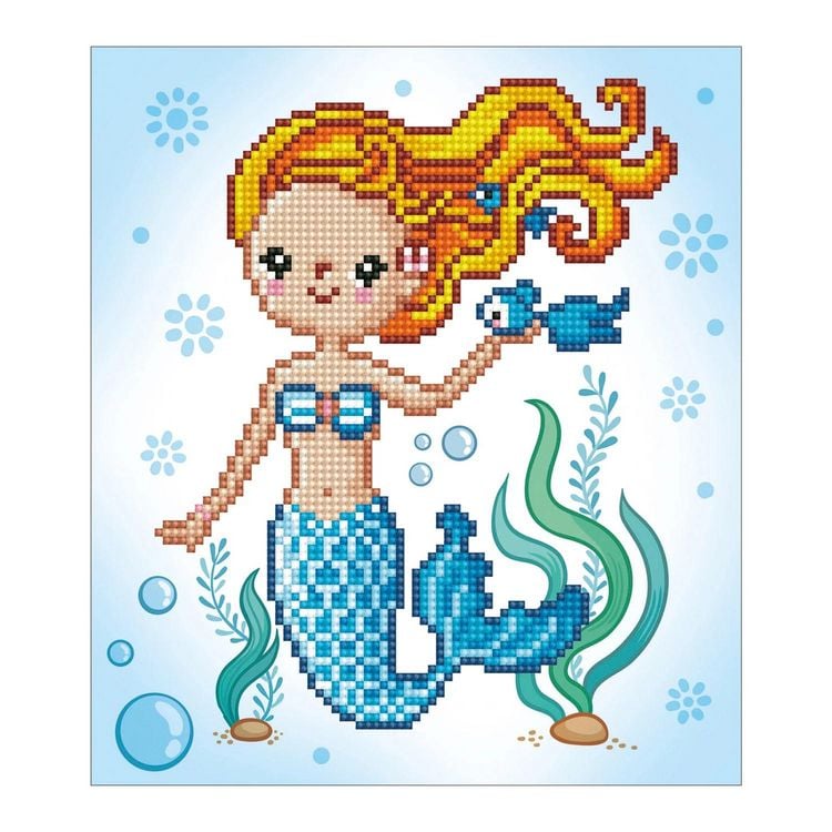 Produktbild: DIAMOND DOTZ - Diamond Painting Kleine Meerjungfrau