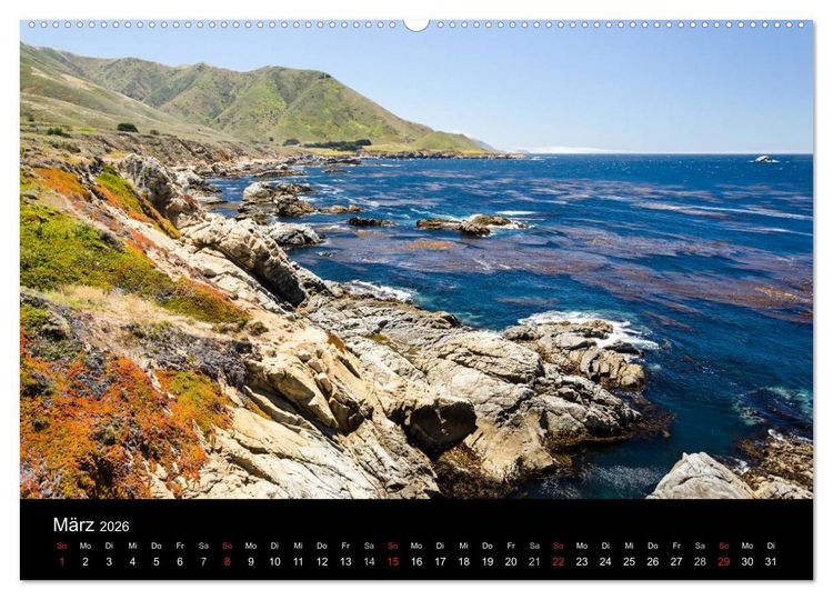 Produktbild: Meer und K&uuml;ste (hochwertiger Premium Wandkalender 2026 DIN A2 quer), Kunstdruck in Hochglanz