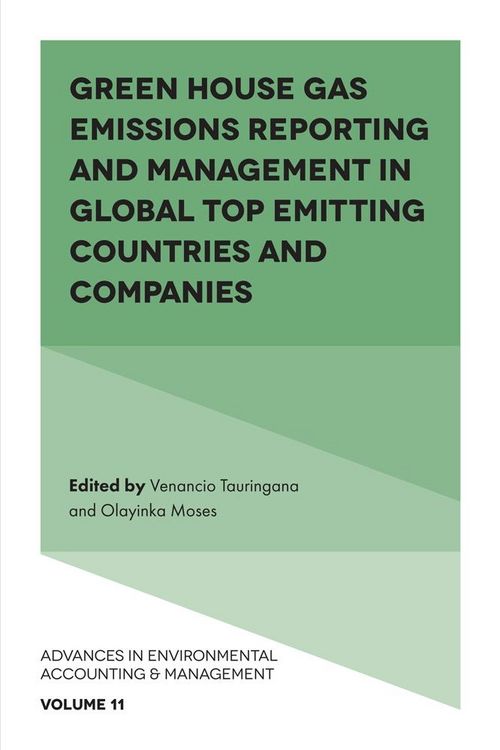 Produktbild: Green House Gas Emissions Reporting and Management in Global Top Emitting Countries and Companies