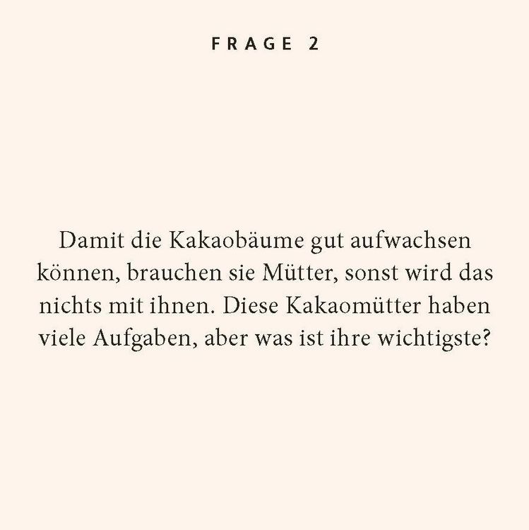 Produktbild: Schokoladen-Quiz