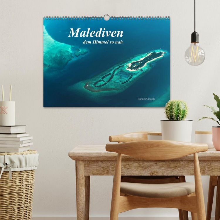 Produktbild: Malediven - dem Himmel so nah (Wandkalender 2026 DIN A3 quer), CALVENDO Monatskalender