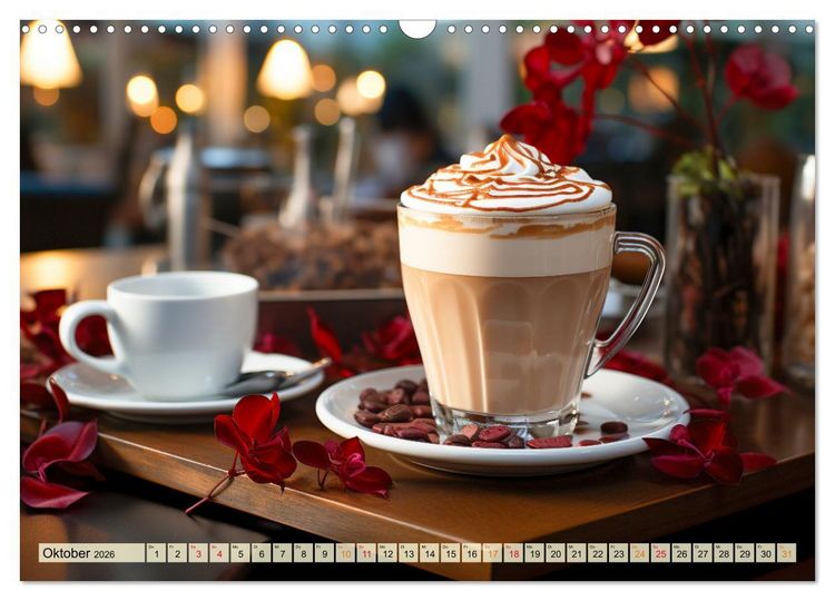 Produktbild: Mein Kaffee meine Bar (Wandkalender 2026 DIN A3 quer), CALVENDO Monatskalender