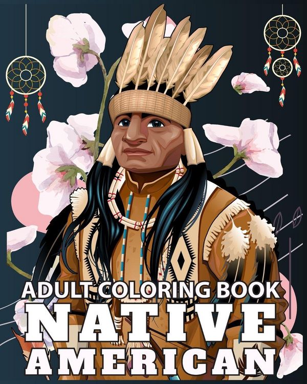 Produktbild: Native American Adult Coloring Book