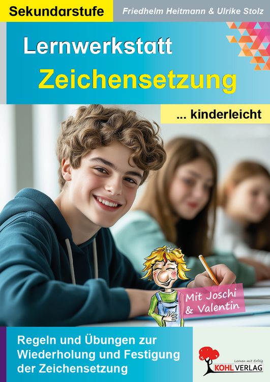 Produktbild: Lernwerkstatt Zeichensetzung kinderleicht / Sekundarstufe