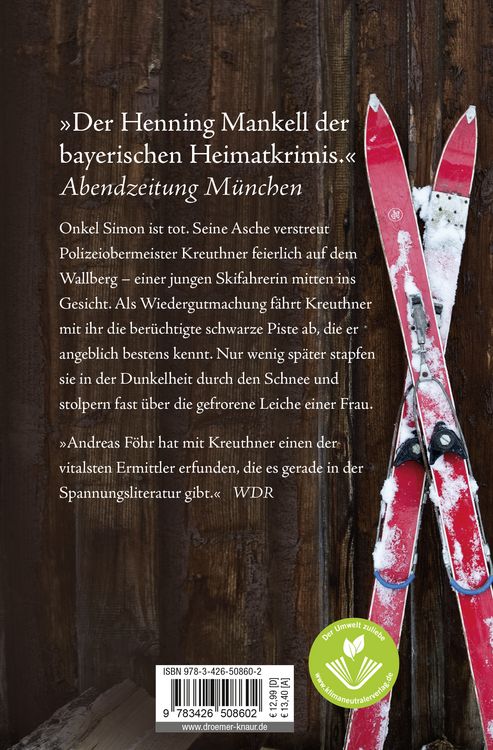 Produktbild: Schwarze Piste / Kreuthner und Wallner Band 4