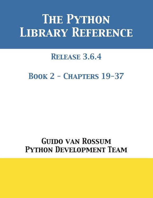 Produktbild: The Python Library Reference