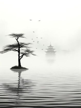 Produktbild: CALVENDO Puzzle Japan, Natur - Ruhe | 1000 Teile Lege-Gr&ouml;&szlig;e 64x48cm Foto-Puzzle f&uuml;r gl&uuml;ckliche Stunden