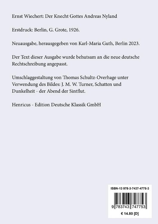 Produktbild: Der Knecht Gottes Andreas Nyland