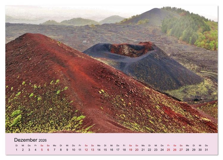 Produktbild: Sizilien und die Liparischen Inseln (hochwertiger Premium Wandkalender 2026 DIN A2 quer), Kunstdruck in Hochglanz