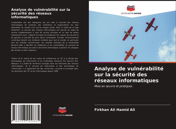 Produktbild: Analyse de vuln&eacute;rabilit&eacute; sur la s&eacute;curit&eacute; des r&eacute;seaux informatiques