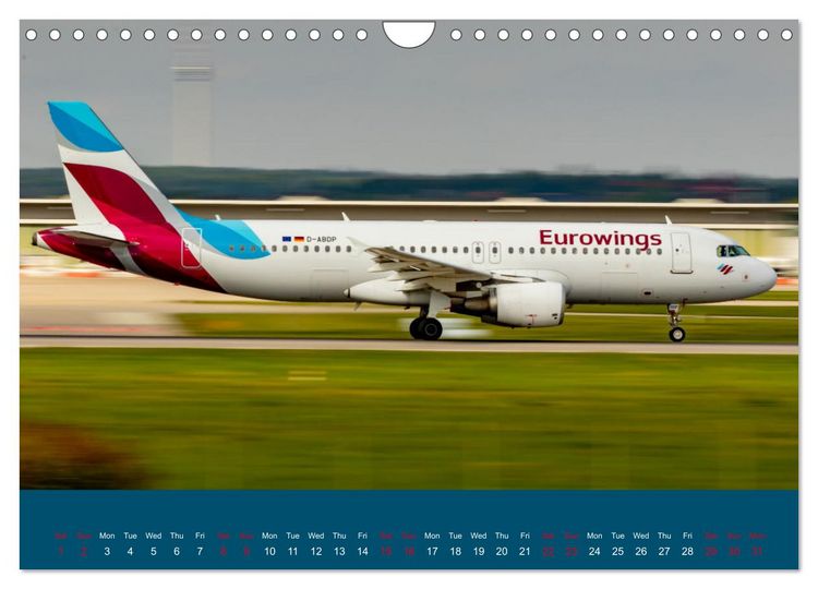 Produktbild: Panning Aviation Photography (Wall Calendar 2026 DIN A4 landscape), CALVENDO 12 Month Wall Calendar