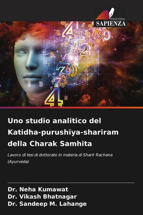 Produktbild: Uno studio analitico del Katidha-purushiya-shariram della Charak Samhita