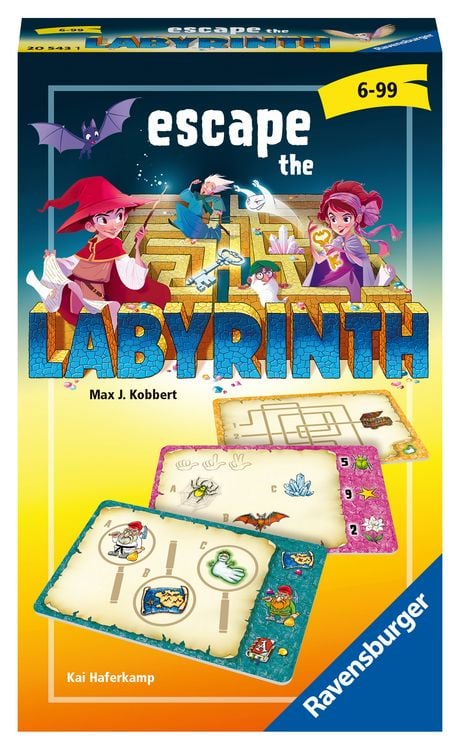 Produktbild: Escape the Labyrinth - Reisespiel ab 5 Jahre